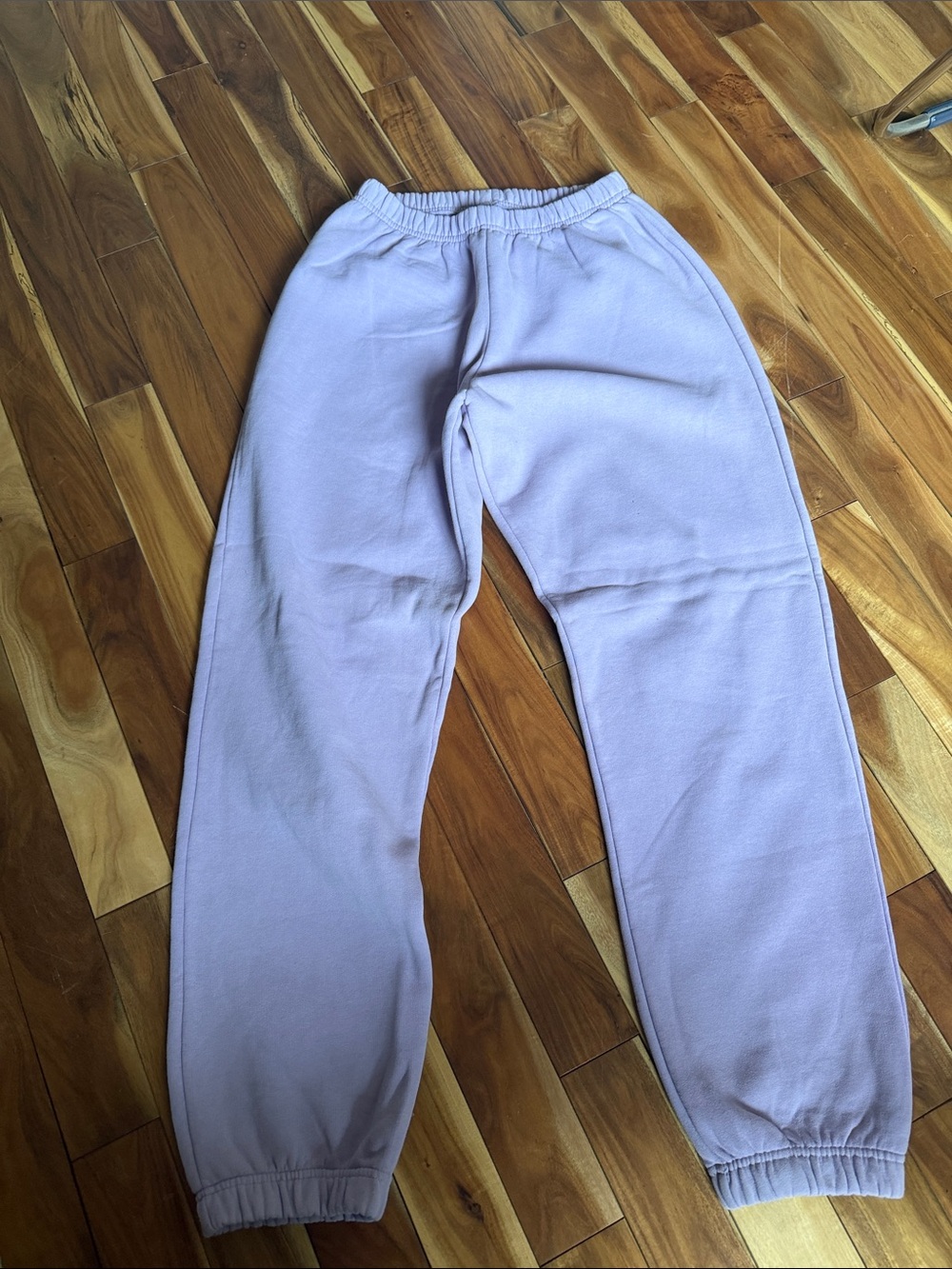 Erl Men's Lavender Fleece Sweatpants - Comfortable Jogger